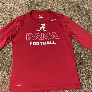 Nike Alabama Football Long Sleeve (Dri-Fit)